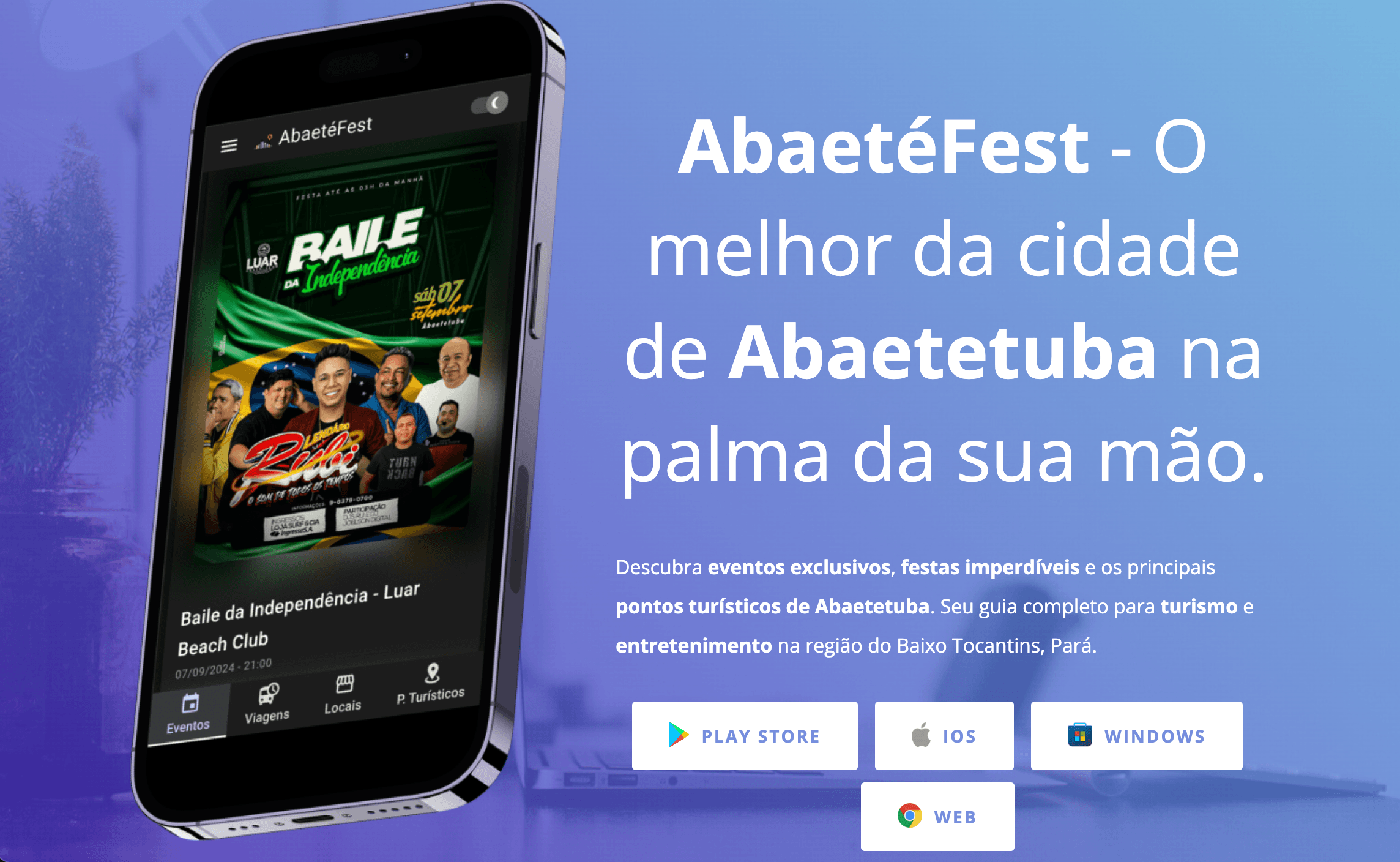App do AbaetéFest